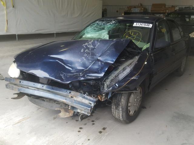 2G1WL52MXW9145178 - 1998 CHEVROLET LUMINA BAS Mavi foto 2