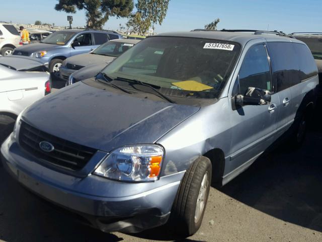 2FMZA57695BA66785 - 2005 FORD FREESTAR S BLUE photo 2