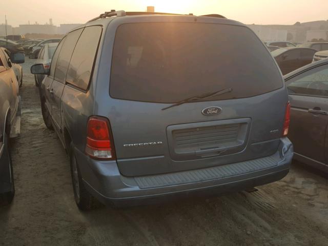 2FMZA57695BA66785 - 2005 FORD FREESTAR S BLUE photo 3