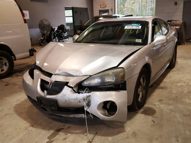 2G2WP552861154051 - 2006 PONTIAC GRAND PRIX SILVER photo 2