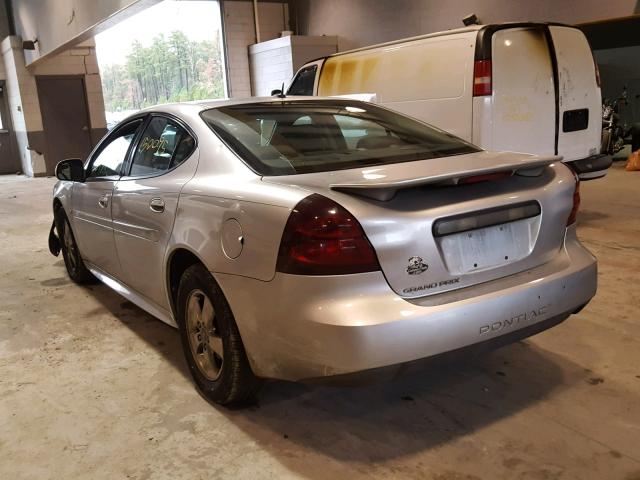 2G2WP552861154051 - 2006 PONTIAC GRAND PRIX SILVER photo 3