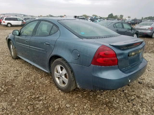 2G2WP552161144946 - 2006 PONTIAC GRAND PRIX BLUE photo 3