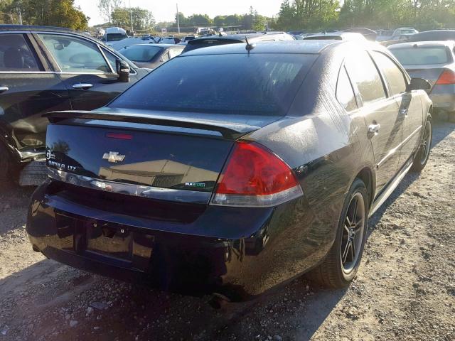 2G1WC5EM3B1210697 - 2011 CHEVROLET IMPALA LTZ BLACK photo 4