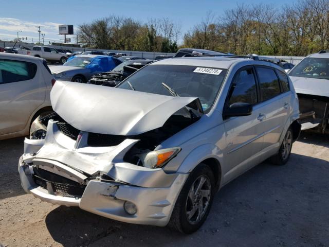 5Y2SL628X4Z415706 - 2004 PONTIAC VIBE SILVER photo 2