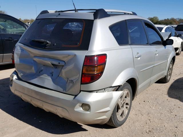 5Y2SL628X4Z415706 - 2004 PONTIAC VIBE SILVER photo 4