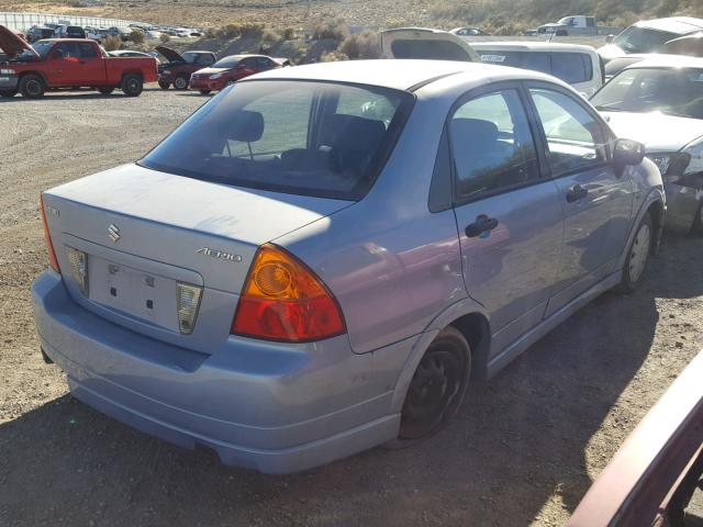 JS2RA62S465305055 - 2006 SUZUKI AERIO BLUE photo 4