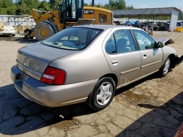 1N4DL01D11C122544 - 2001 NISSAN ALTIMA XE BEIGE photo 4