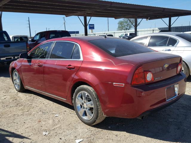 1G1ZD5E14BF131032 - 2011 CHEVROLET MALIBU 2LT RED photo 3