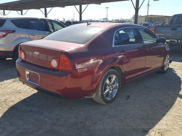 1G1ZD5E14BF131032 - 2011 CHEVROLET MALIBU 2LT RED photo 4