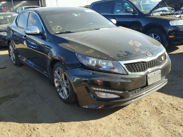 5XXGR4A69DG218361 - 2013 KIA OPTIMA SX BLACK photo 1