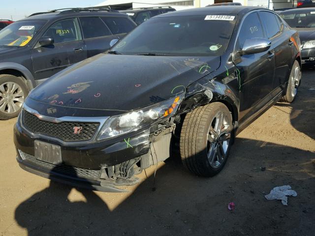 5XXGR4A69DG218361 - 2013 KIA OPTIMA SX BLACK photo 2