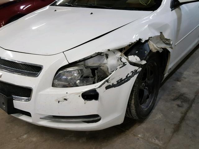 1G1ZH57B994162454 - 2009 CHEVROLET MALIBU 1LT 白色 照片 9