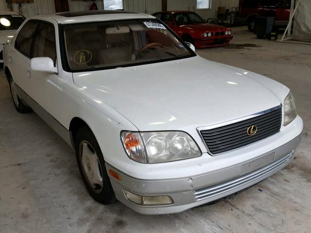 JT8BH28FXY0180216 - 2000 LEXUS LS 400 CREAM photo 1