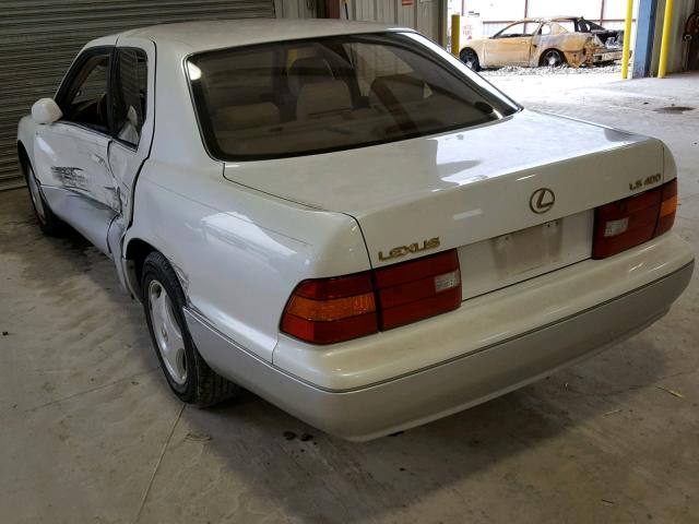 JT8BH28FXY0180216 - 2000 LEXUS LS 400 CREAM photo 3