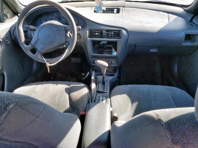 1G1JF52F547356287 - 2004 CHEVROLET CAVALIER L SILVER photo 9