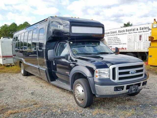 1FDAF56P57EB27856 - 2007 FORD F550 SUPER BLACK photo 1