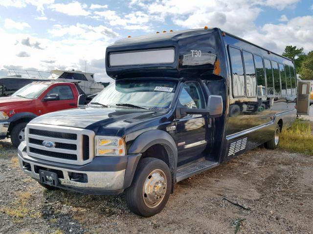 1FDAF56P57EB27856 - 2007 FORD F550 SUPER BLACK photo 2