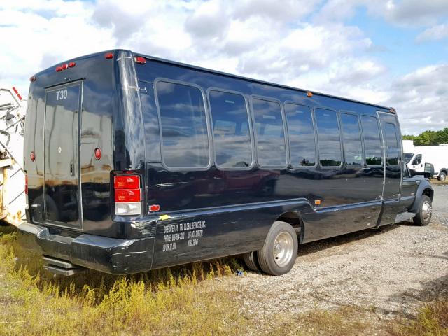 1FDAF56P57EB27856 - 2007 FORD F550 SUPER BLACK photo 4