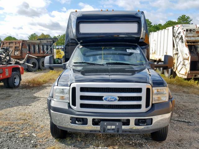 1FDAF56P57EB27856 - 2007 FORD F550 SUPER BLACK photo 9