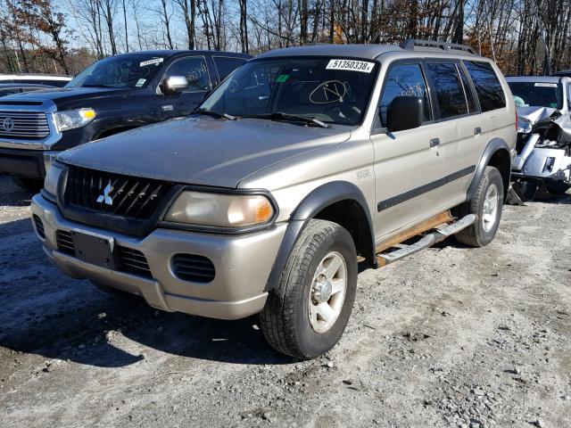 JA4MT21H33J048304 - 2003 MITSUBISHI MONTERO SP TAN photo 2