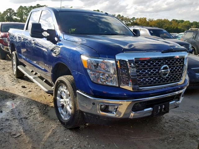 1N6BA1F29HN513179 - 2017 NISSAN TITAN XD S BLUE photo 1