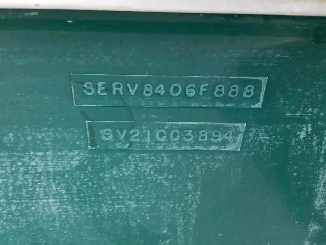 SERV8406F888 - 1988 SEAR BOAT GREEN photo 10