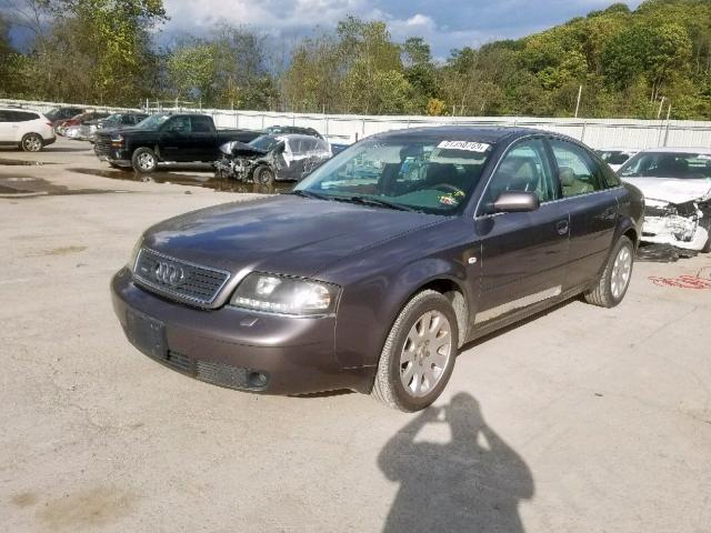 WAUEH54B51N104346 - 2001 AUDI A6 2.8 QUA BROWN photo 2