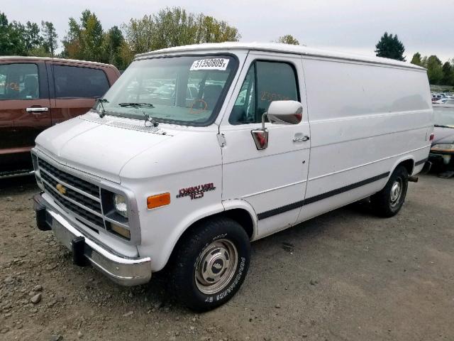 1GCDG15H2SF108332 - 1995 CHEVROLET G10 WHITE photo 2