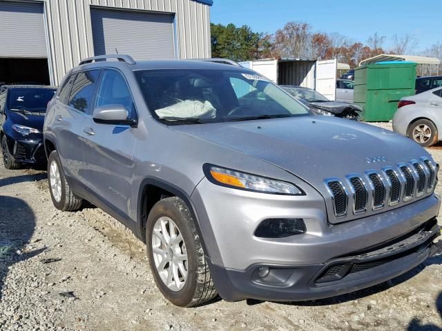 1C4PJLCB4JD510453 - 2018 JEEP CHEROKEE L SILVER photo 1