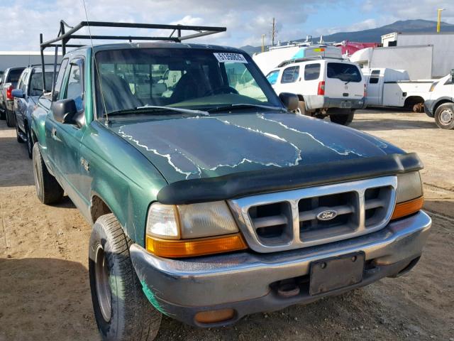 1FTZR15X5XPA57465 - 1999 FORD RANGER SUP GREEN photo 1