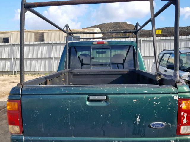 1FTZR15X5XPA57465 - 1999 FORD RANGER SUP GREEN photo 6