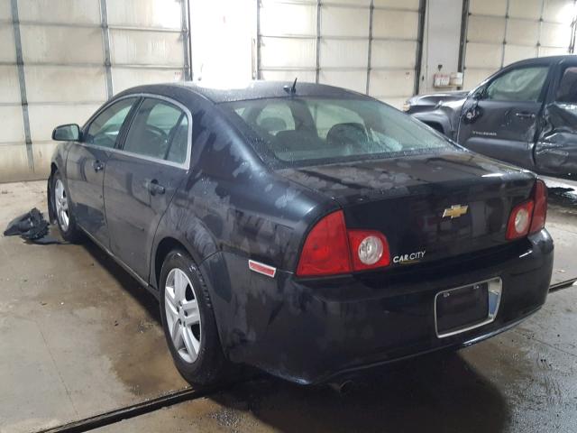 1G1ZH57B594202688 - 2009 CHEVROLET MALIBU 1LT ნაცრისფერი ფოტო 3