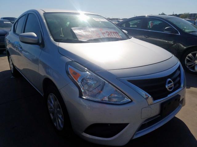 3N1CN7AP1GL837925 - 2016 NISSAN VERSA S SILVER photo 1