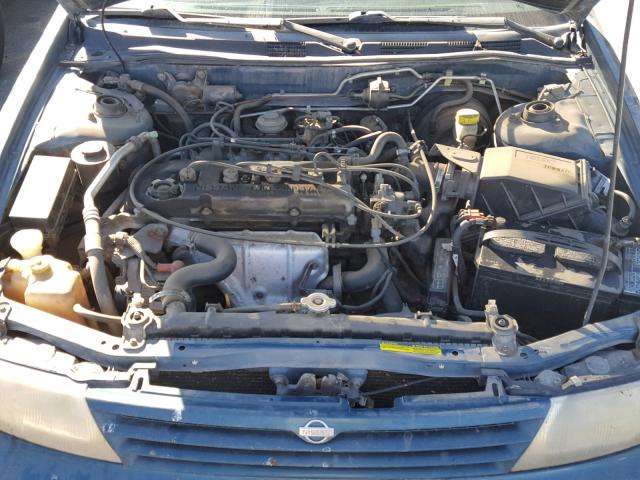 1N4BU31D4VC271123 - 1997 NISSAN ALTIMA XE BLUE photo 7