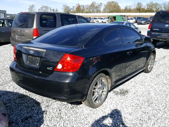 JTKDE177X50029579 - 2005 TOYOTA SCION TC შავი ფოტო 4