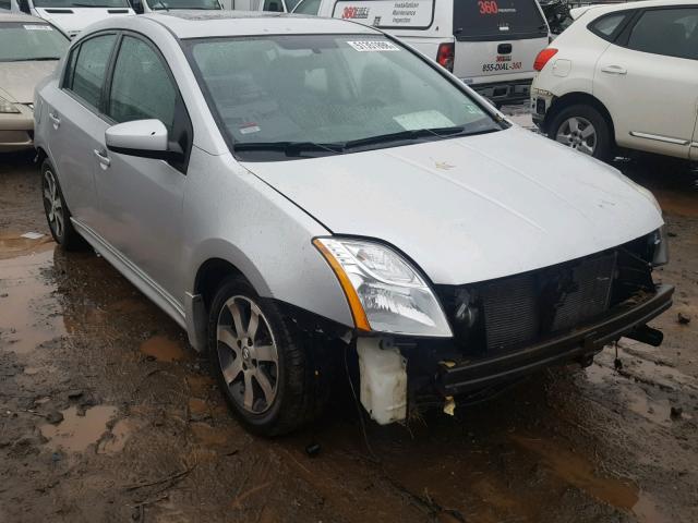 3N1AB6APXCL712412 - 2012 NISSAN SENTRA 2.0 SILVER photo 1