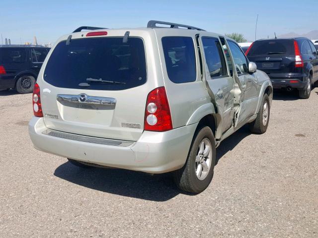 4F2CZ06145KM24750 - 2005 MAZDA TRIBUTE S TAN photo 4