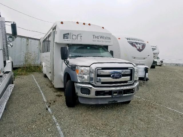 1FDGF5GYXCEB50545 - 2012 FORD F550 SUPER WHITE photo 1