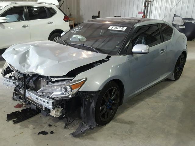 JTKJF5C73E3072480 - 2014 TOYOTA SCION TC Gümüş foto 2