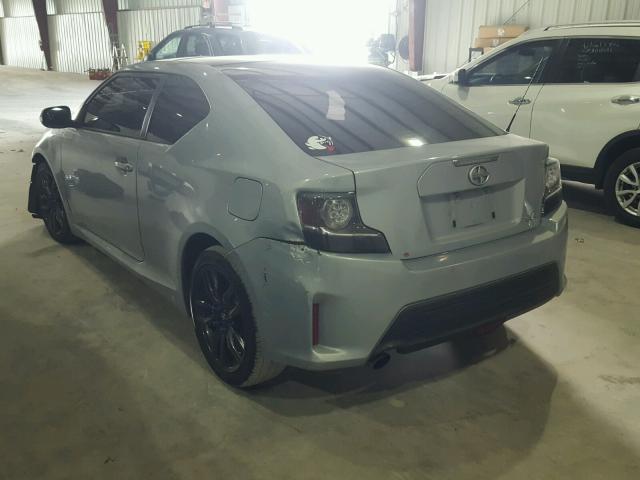 JTKJF5C73E3072480 - 2014 TOYOTA SCION TC Gümüş foto 3
