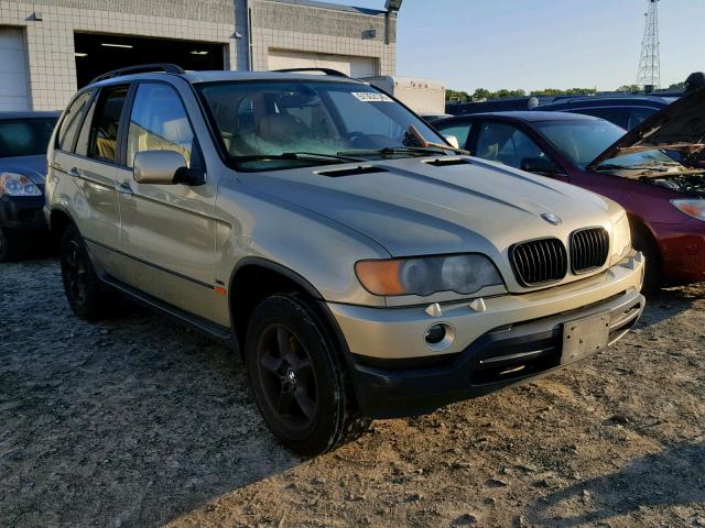 5UXFA53542LV70563 - 2002 BMW X5 3.0I GOLD photo 1