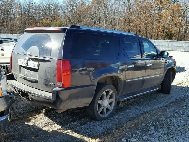 1GYFK66847R283040 - 2007 CADILLAC ESCALADE E BLUE photo 4