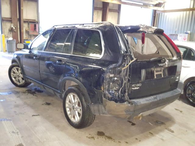 YV1CZ852351208266 - 2005 VOLVO XC90 V8 BLUE photo 3