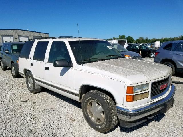 1GKEK13R4TJ704639 - 1996 GMC YUKON WHITE photo 1