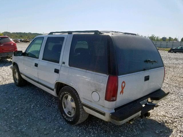 1GKEK13R4TJ704639 - 1996 GMC YUKON WHITE photo 3