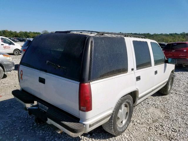 1GKEK13R4TJ704639 - 1996 GMC YUKON WHITE photo 4