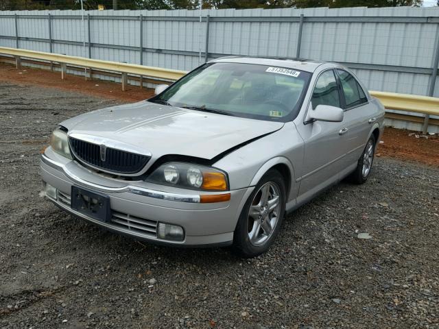 1LNHM87A72Y698191 - 2002 LINCOLN LS SILVER photo 2