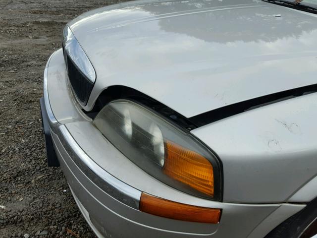 1LNHM87A72Y698191 - 2002 LINCOLN LS SILVER photo 9