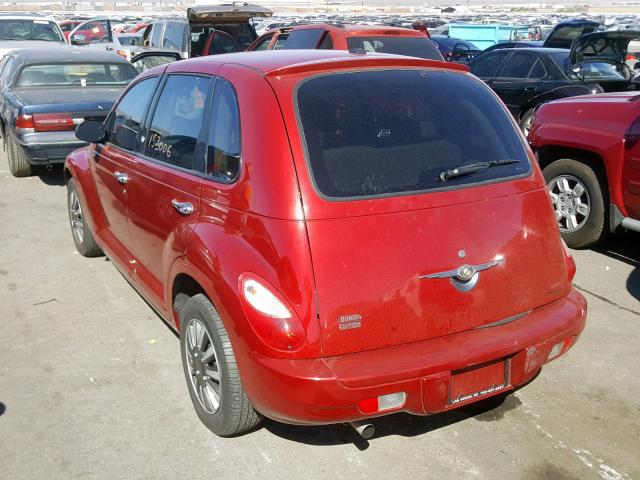 3A4FY58B56T327702 - 2006 CHRYSLER PT CRUISER RED photo 3