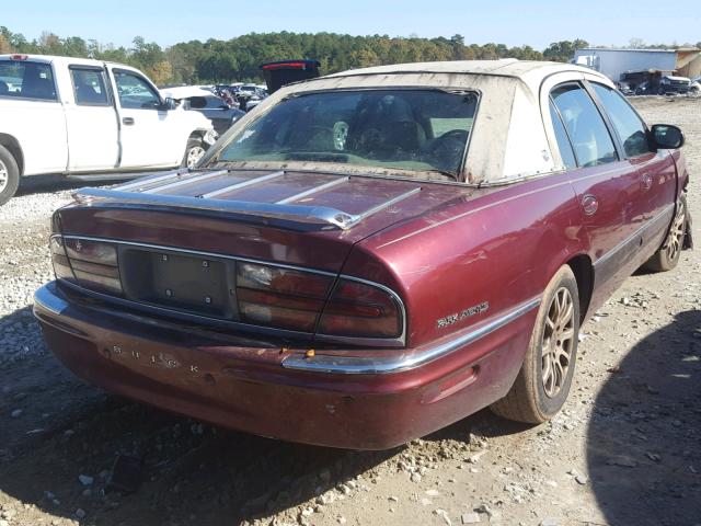 1G4CW54KX24174962 - 2002 BUICK PARK AVENU MAROON photo 4